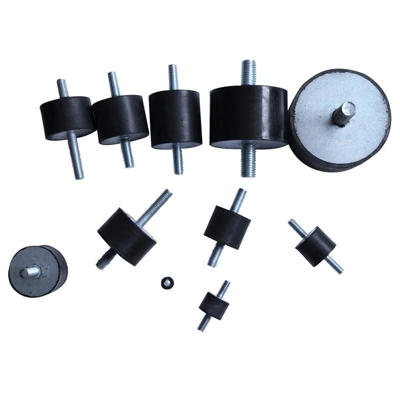 a-mm Rubber Mounts, Rubber Mounting, Shock Absorber with Galvanized Metal + Rubber