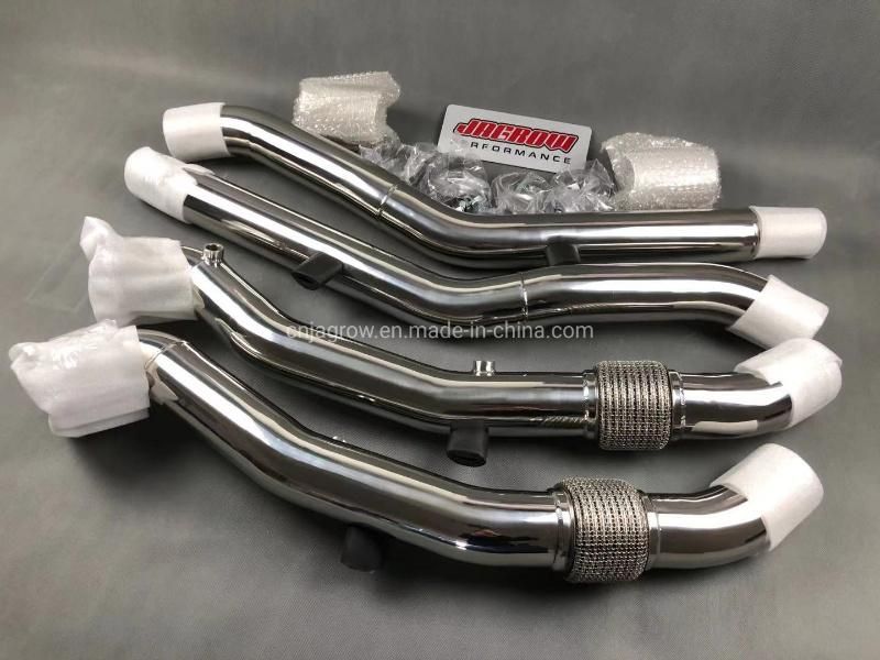 Jagrow Exhaust Downpipe for Audi S6 S7 RS6 RS7 C7 4G 4.0t Downpipe