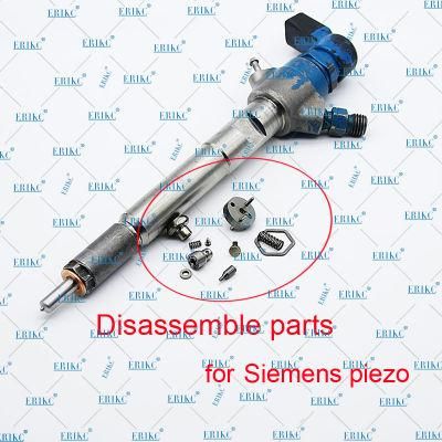 Siemens Common Rail Piezo Injector Disassemble Parts B60 Shim Diesel Injection Valve Spare Part, Fuel Injector Rebuild Repair Kits