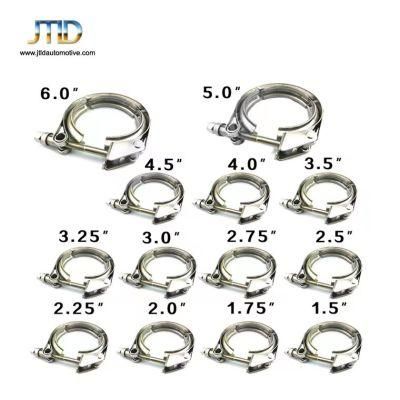 Auto Parts 2.5 Inch Customized Size Stainless Steel Quick Release V Band Clamp