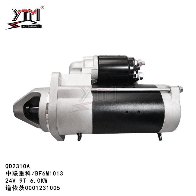 Ytm Starter Motor Qd2310A - Cw/24V/9t/4.0kw Same as Original Engine Parts for OE 0001231005