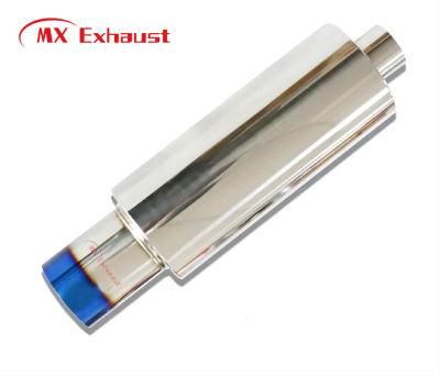 High Performance Stainless Steel Titanium Blue Exhaust Muffler Hks for Motorcycle or Car Parts