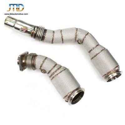 Factory Price Heatshield Exhaust Downpipe for BMW M3 M4 with Cat