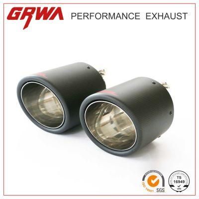 Grwa Carbon Fiber Exhaust End Tips/Exhaust Pipe