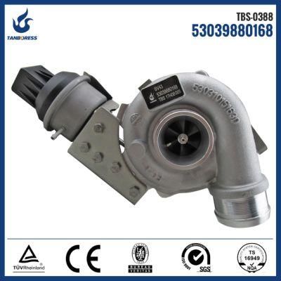 Audi Electrical Turbocharger 53039700168 BV43 53039880168 Turbo
