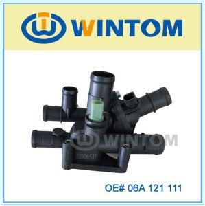 Thermostat Housing Thermostat Cap Coolant Flange with OEM 06A 121 111