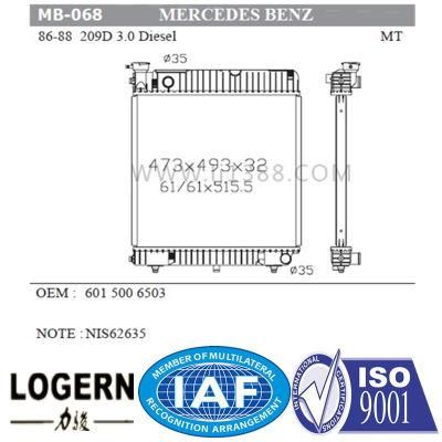 Cooling System Radiator for Benz 209d 3.0 Diesel&prime;86-88 Mt