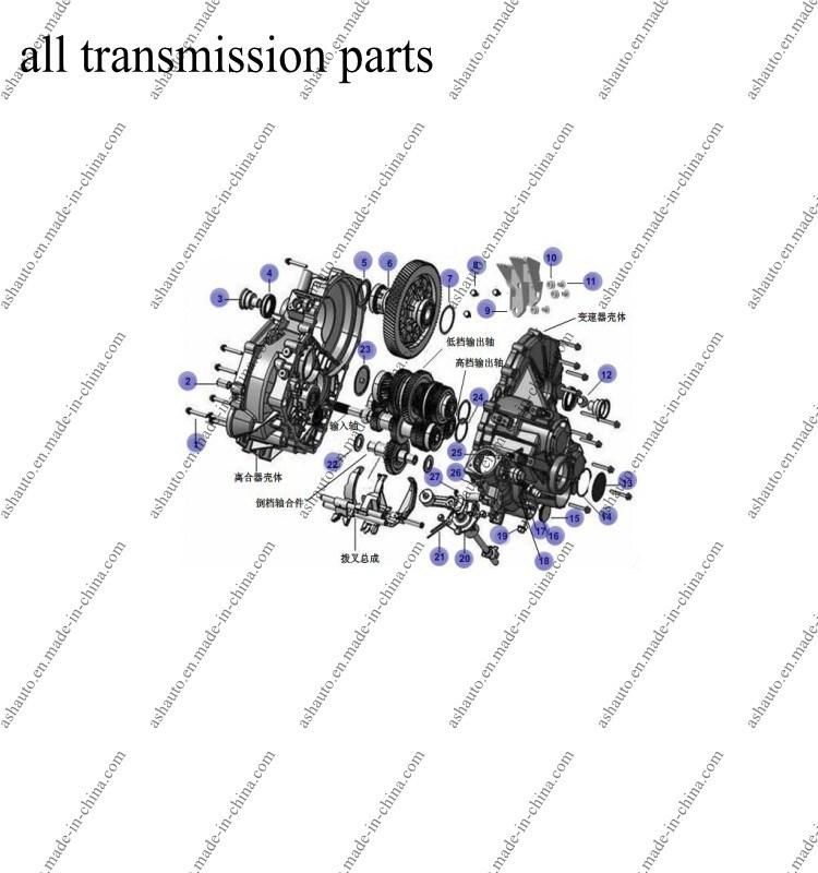 Mg550 Spare Parts Engine Transmission Chassis Body Good at Original Parts