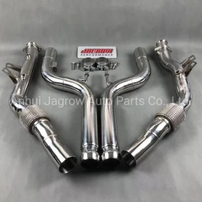 for 2014+ Benz W222 S63 S600 S500 S400 3.0t / Coupe C217 5.5t Downpipe