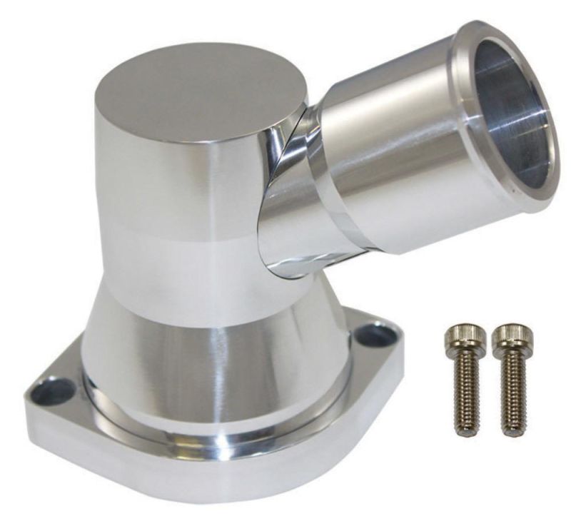 CNC Machining Milling Mini Aluminum Swivel Water Neck Thermostat Housing