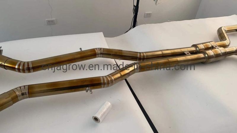 Performance Exhaust System Catback in Titanium Slip on Exhaust for BMW G80 M3 G82 M4
