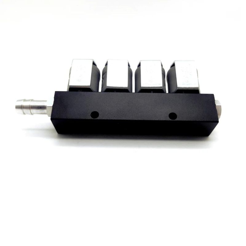 Llano Grey 3 Ohm LPG CNG Rail Injector Ln-Lig1s for Gnv Gpl Autogas Carburetor Vehicles