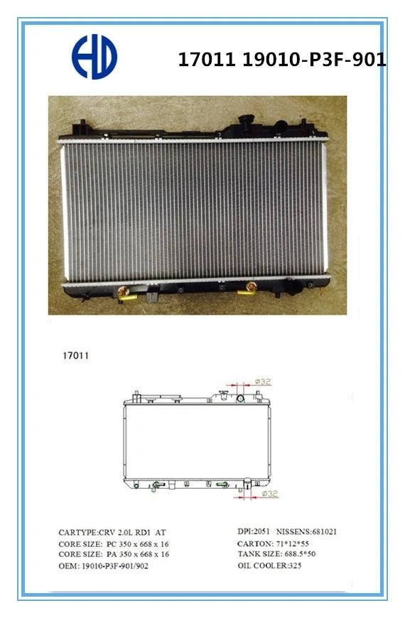 PA Automotive Radiator for Honda CRV