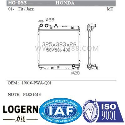 Auto Aftermarket Radiator for Honda Fit/Jazz&prime;01- Mt