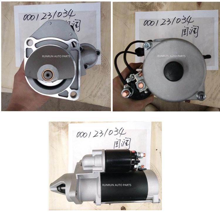 24V 4.0kw 11t Plgr Starter for Man Truck 0001231034 0001231023