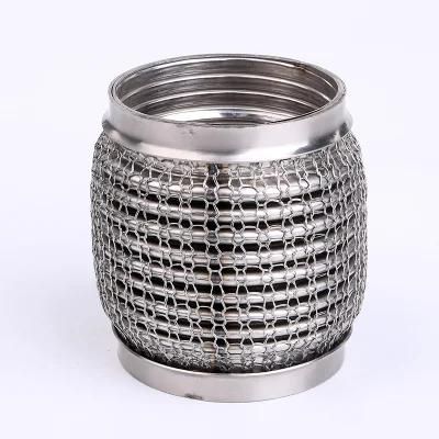 Auto Exhaust Open Braid Flexible Pipe with Flange