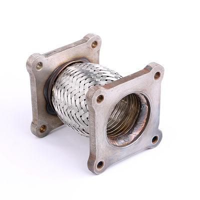 Flexible Pipe for Car Exhaust with Flange