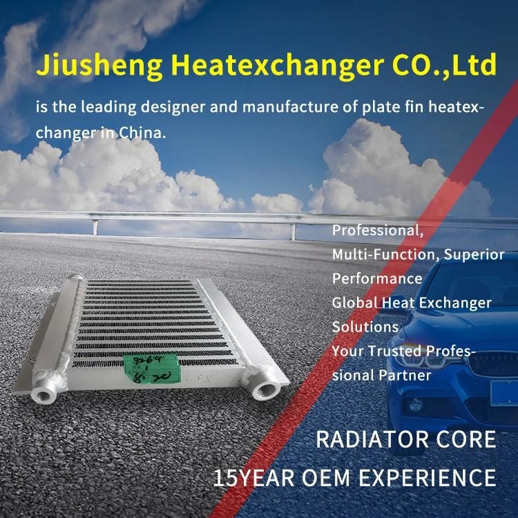 Air Cooled Aluminum Air Compressor Aftercooler Factory Design