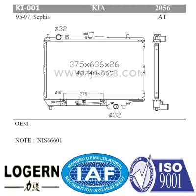 Auto Radiator for KIA 95-97 Sephia at/Dpi: 2056