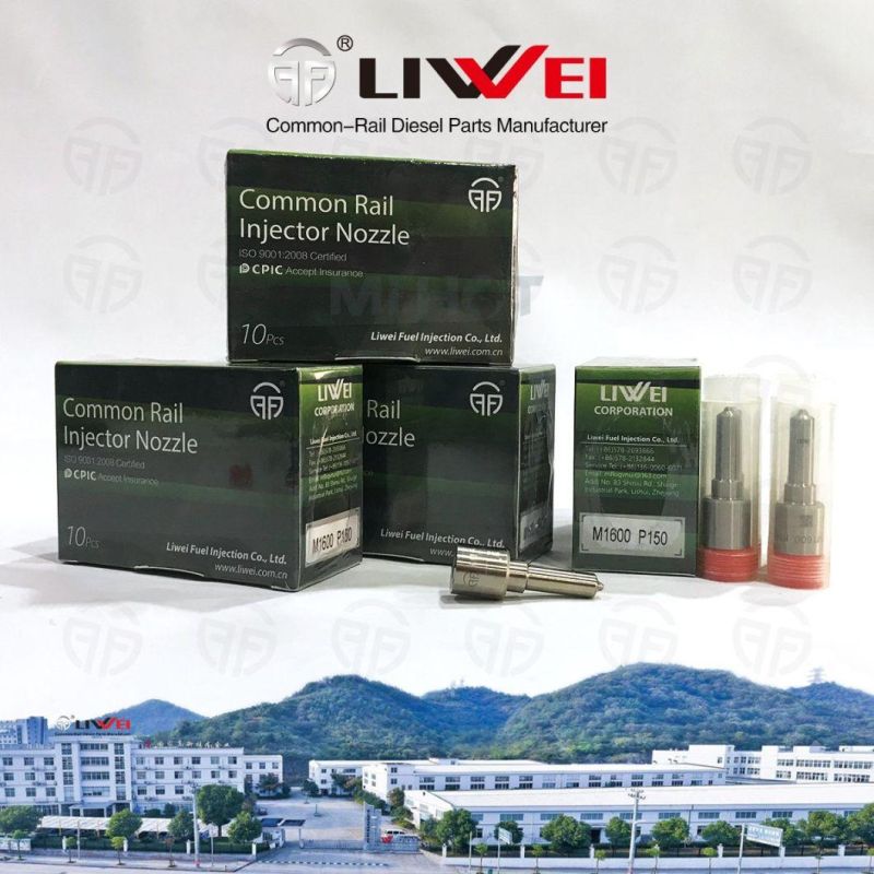Liwei Brand M0027 P155 M0027p155 Sims Series Common Rail Diesel Nozzle for Injector A2c59507596/A2c53381618/1660000q1w/H8201100113/H8200704180/Cp1222715439