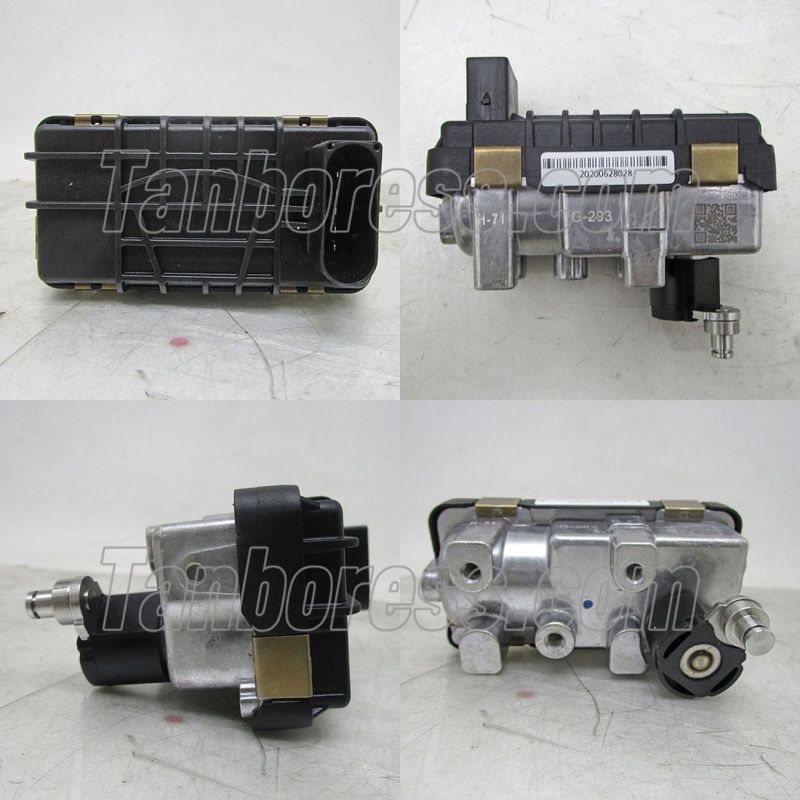electric actuator GT1749V W18 G-203 REA 712120-0203 6NW008412-071 for Audi