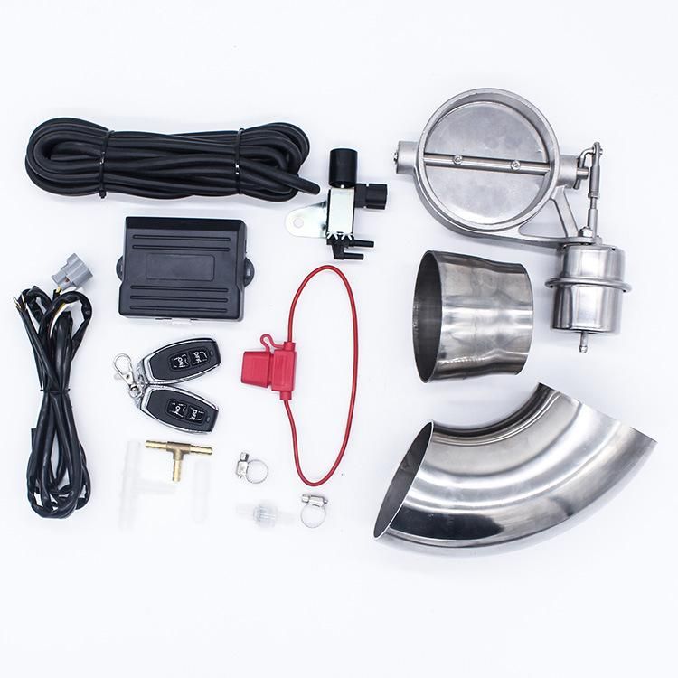 New Design SS304 Worm Electric Valve Muffler Kit with Remote