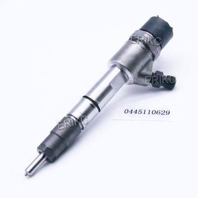 Erikc 0445110629 Bosch Diesel Common Rail Injector 0 445 110 629 Euro 4 Fuel Injector F 4jb1 Tc Jiangling Kashun Isuzu