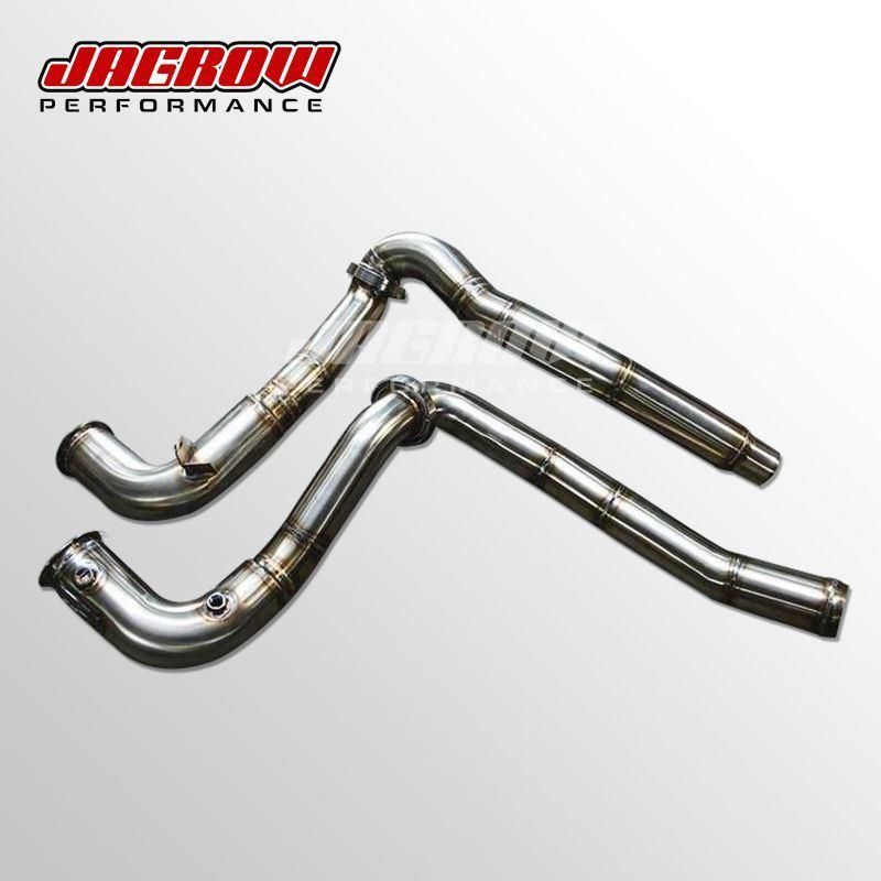 Catless Exhaust Downpipe Midpipe Mercedes-Benz Amg Gt-S Gtr Gtc Gt 15-16