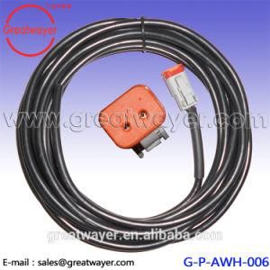 18AWG Dtm06-2s 2 Pins Connector Light Wire Harness