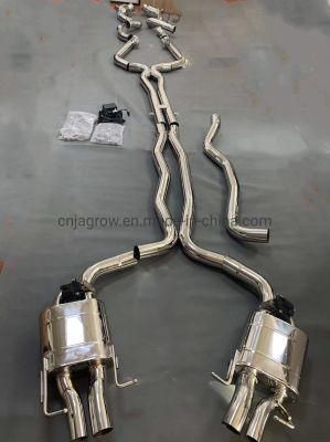 for Mercedes Benz C63 C63s Amg W205 M177 Exhaust System Custom Exhaust Catback Kit 2015 - 2020