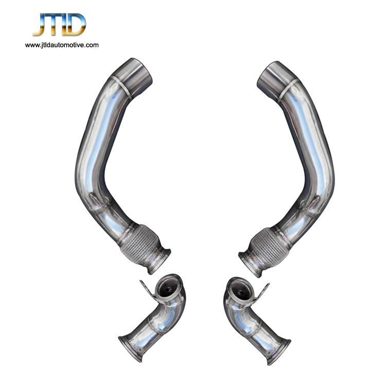 304 Stainless Steel Exhaust Pipe Car Exhaust Downpipe for BMW F90 M5 F91 F92 M8