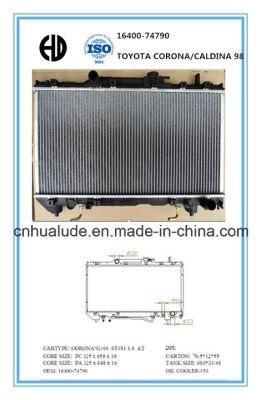 Aluminum Car Radiator Oe: 16400-74790