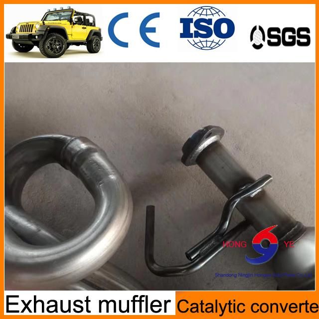 2017 Hot Sell Catalytic Converter for Jeep Wrangler with Euro4OBD
