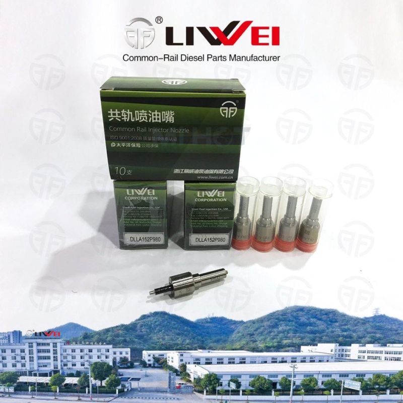 Liwei Brand Fuel Nozzle Dlla 154pn 270 Dlla 154pn270 for Common Rail Diesel Injector Auto Parts