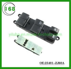 Window Control Switch Power Window Switch 25401-Zj60A for Nissan Sentra Pathfinder Front 25401zj60A