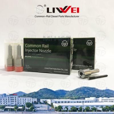 Liwei Brand Fuel Diesel Common Rail Nozzle Dlla 148p 2221 Fuel Diesel Injector Nozzle Dlla 148p2221 for Weichai Wd10 0 445 120 265