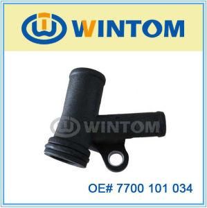 Sbc/Bbc Chrome Water Neck Thermostat Housing 7700 101 034 Outlet for Peugeot