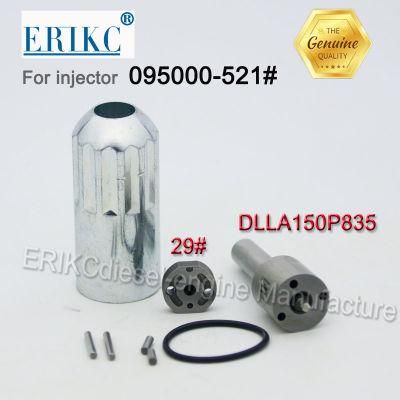 Erikc 095000-5215 Fuel Dispenser Injector Denso 23910-1252 Repair Kit Dlla150p835 Nozzle 29# Common Rail Valve Plate E1022001
