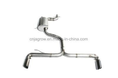 304 Stainless Steel VW Golf Gti Mk6 Full Exhaust System