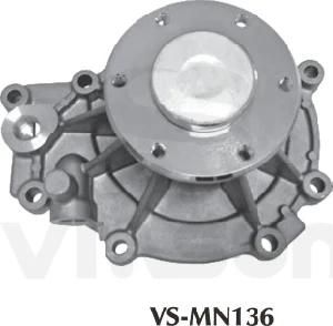 M. a. N Water Pump for Automotive Truck 51065006673, 51065009673, 51065009692, 51065006692 Engine Enviro 400 Euro 5