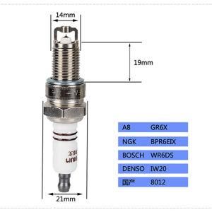 Int Gr6X Double Iridium Spark Plug for All Cars