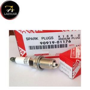 Japanese Spark Plug Denso Spark Plugs Bujias 9091901176 K16ru 90919-01176 K16r-U