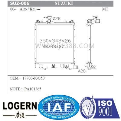 Machinery Part Radiator for Suzuki Alto/Kei&prime;00-03/Wagon&prime;03- Mt