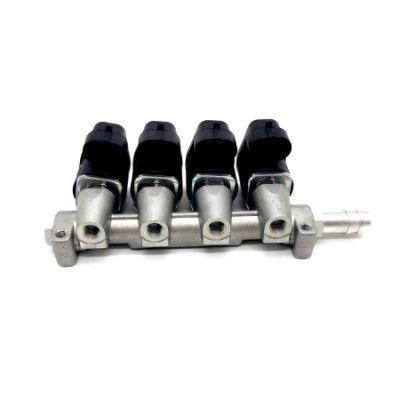 Llano 167Hz Black LPG CNG Rail Injector Ln-Lig1 for 2 Ohm Gpl Gnv Injector Rail