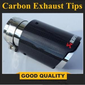 Upower 4 Inch Inlet 8 Inch Outlet Exhaust Tip Stainless Steel 4&quot; to 8&quot; Tail Pipe Tips 15&quot; Long Bolt-on 45 Degree Angle Cut Universal for Car Truck