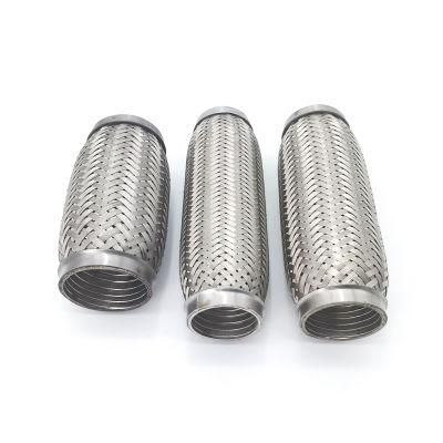 Auto Stainless Steel Braided and Interlock Exhaust Flexible Tube Pipe Bellow