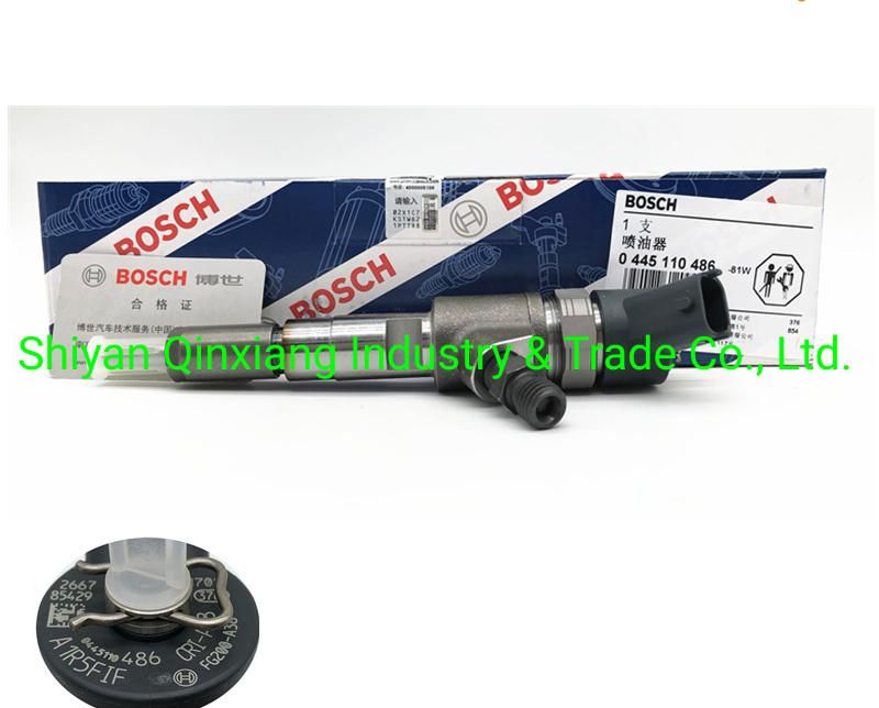 Yutong Bus Yuchai Engine Common Rail Injector 0445110486