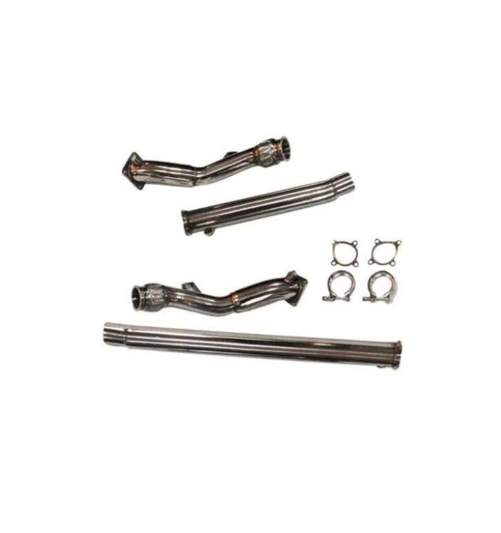 Downpipe 3 to 2.5 for 00-01 Audi B5 S4 2.7L V6 Bi Turbo