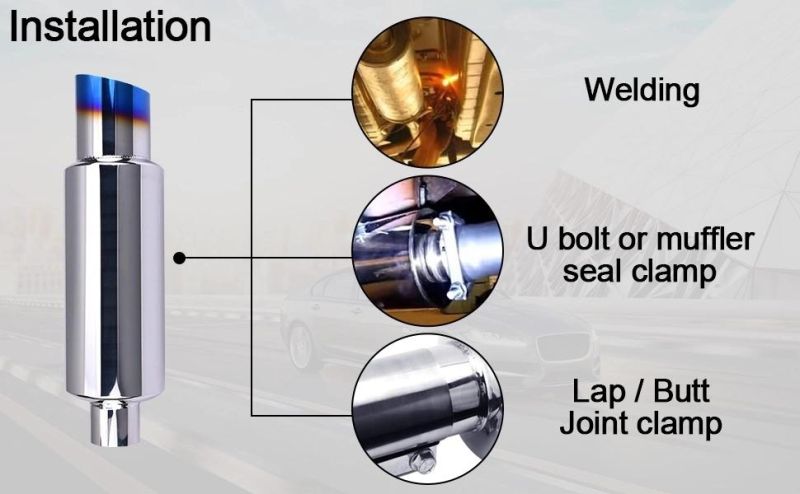 Hot Sales High Quality Exhaust Muffler Hks as Auto Parts for Exhaust Systems