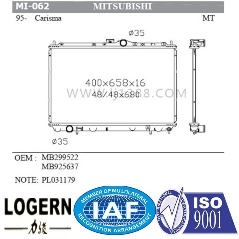 Auto Radiator for Mitsubishi Carisma ′95mt